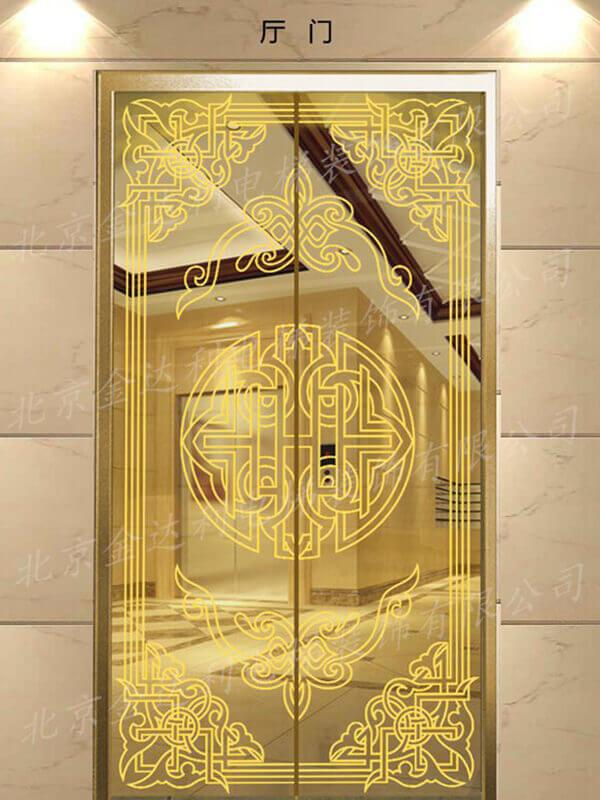 電梯門裝飾